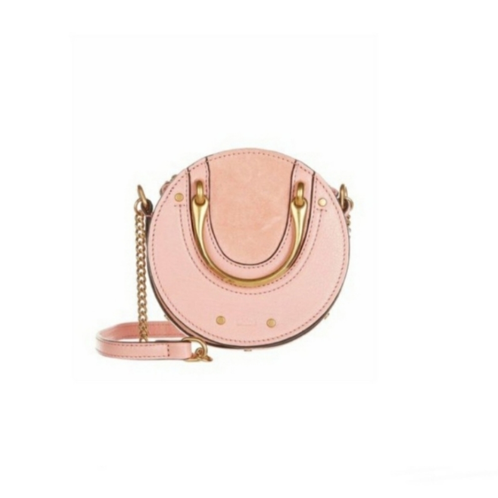 🆕️ Chloe Nano Pixie Leather Crossbody Bag in Ideal Blush (pink) Authentic